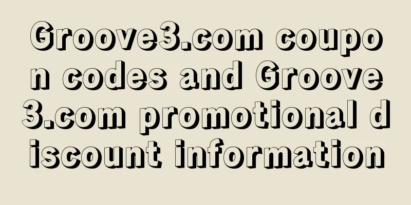 Groove3.com coupon codes and Groove3.com promotional discount information