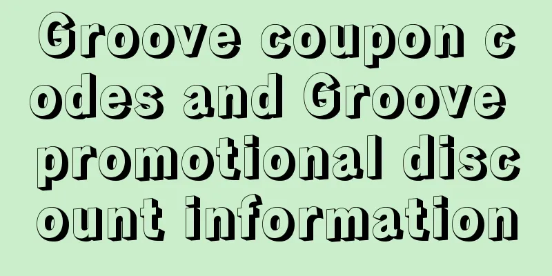Groove coupon codes and Groove promotional discount information