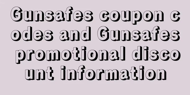 Gunsafes coupon codes and Gunsafes promotional discount information