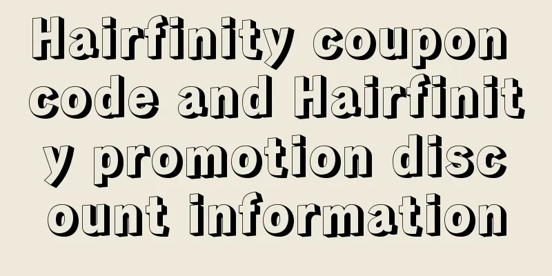 Hairfinity coupon code and Hairfinity promotion discount information