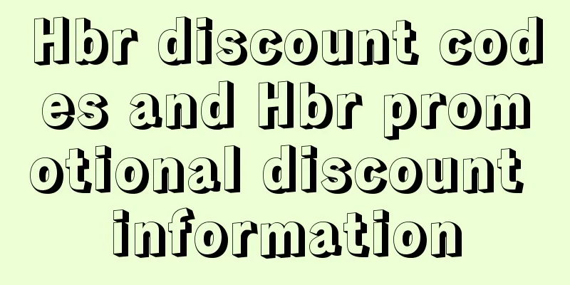 Hbr discount codes and Hbr promotional discount information