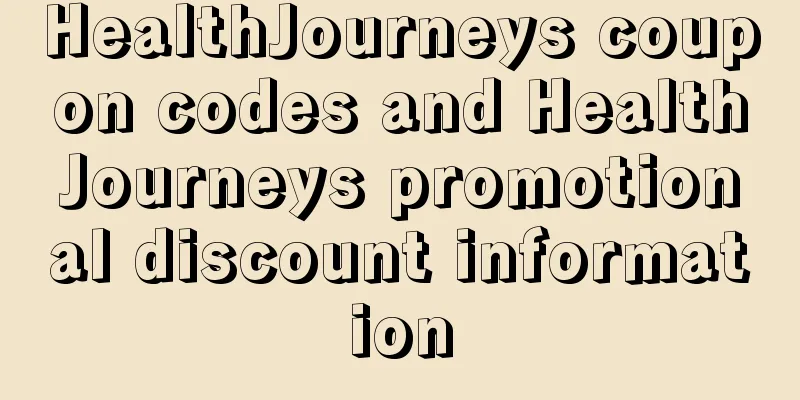 HealthJourneys coupon codes and HealthJourneys promotional discount information