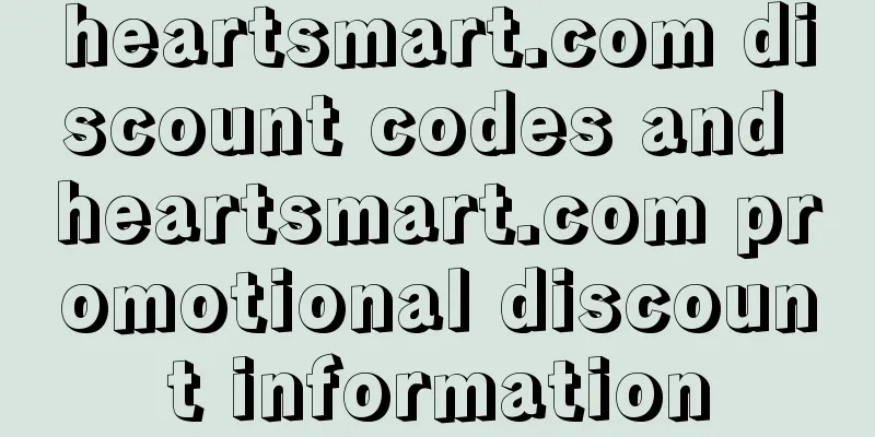 heartsmart.com discount codes and heartsmart.com promotional discount information