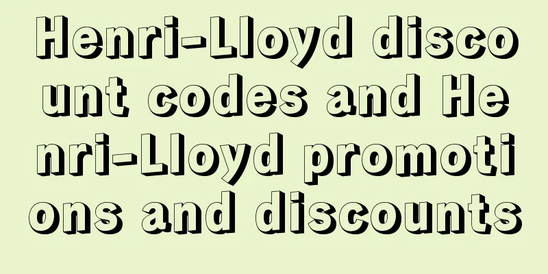 Henri-Lloyd discount codes and Henri-Lloyd promotions and discounts