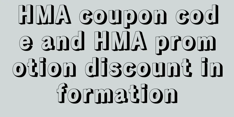 HMA coupon code and HMA promotion discount information