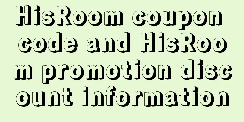 HisRoom coupon code and HisRoom promotion discount information