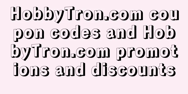 HobbyTron.com coupon codes and HobbyTron.com promotions and discounts