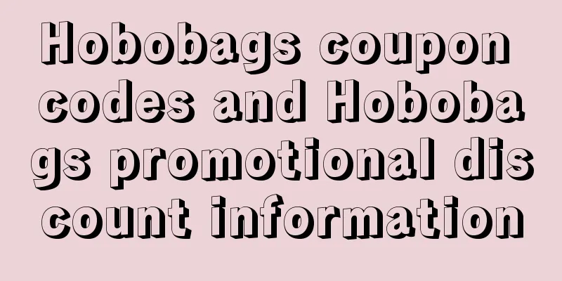 Hobobags coupon codes and Hobobags promotional discount information
