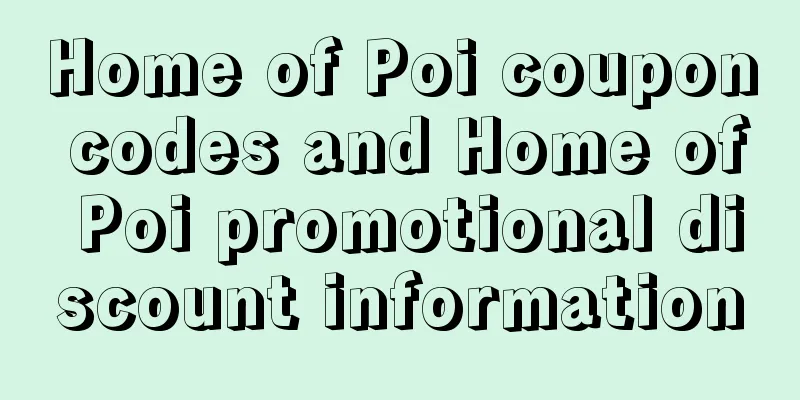 Home of Poi coupon codes and Home of Poi promotional discount information