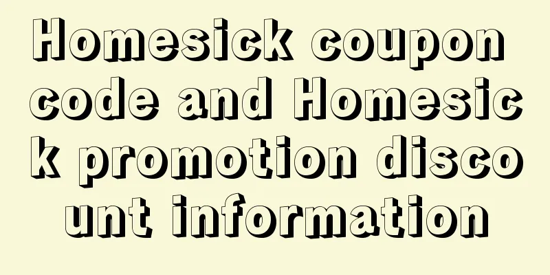 Homesick coupon code and Homesick promotion discount information