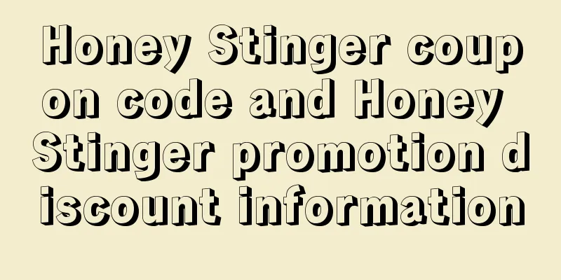 Honey Stinger coupon code and Honey Stinger promotion discount information