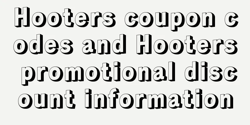 Hooters coupon codes and Hooters promotional discount information
