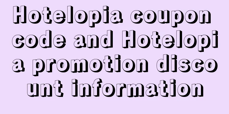 Hotelopia coupon code and Hotelopia promotion discount information