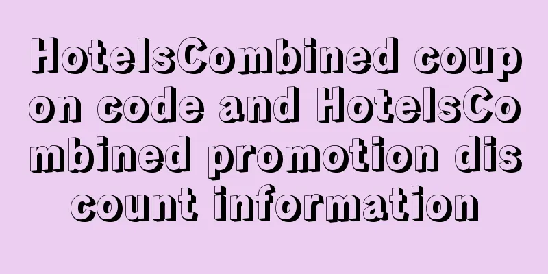 HotelsCombined coupon code and HotelsCombined promotion discount information