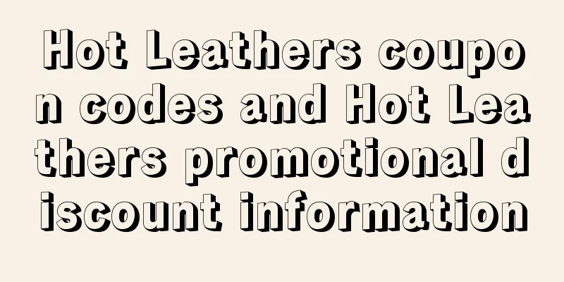 Hot Leathers coupon codes and Hot Leathers promotional discount information