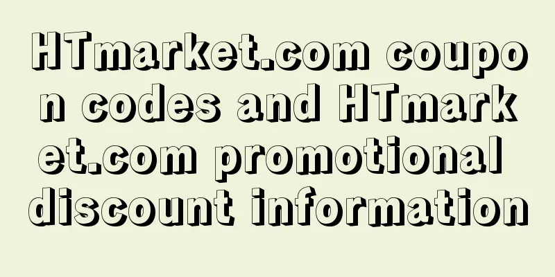 HTmarket.com coupon codes and HTmarket.com promotional discount information