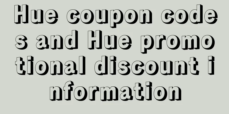 Hue coupon codes and Hue promotional discount information