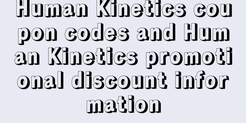 Human Kinetics coupon codes and Human Kinetics promotional discount information