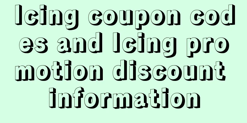 Icing coupon codes and Icing promotion discount information