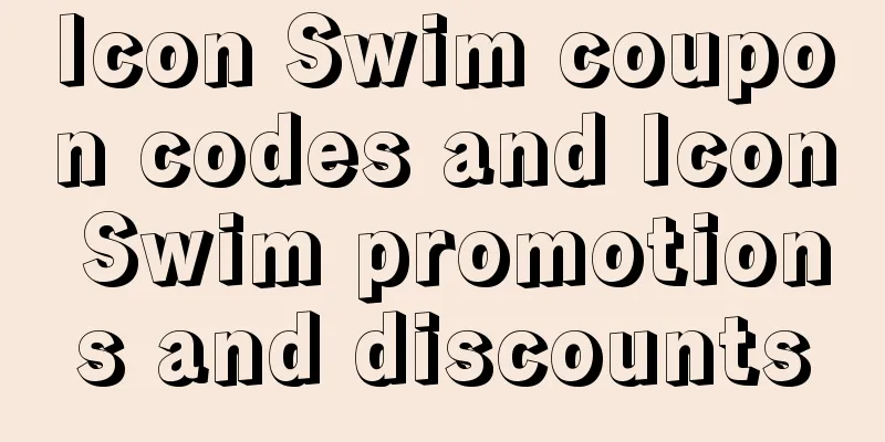 Icon Swim coupon codes and Icon Swim promotions and discounts