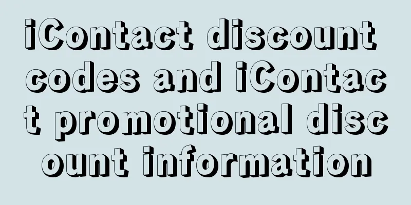 iContact discount codes and iContact promotional discount information