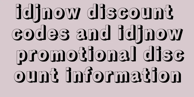 idjnow discount codes and idjnow promotional discount information