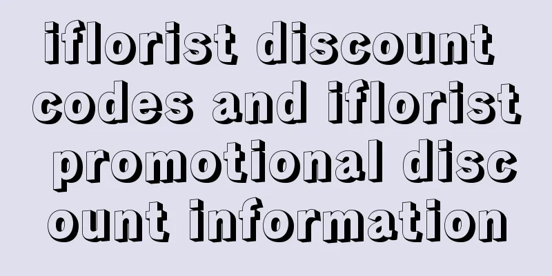 iflorist discount codes and iflorist promotional discount information