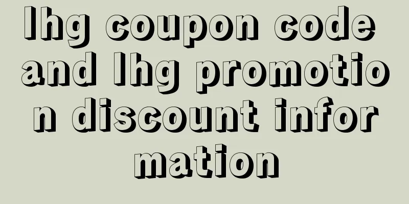 Ihg coupon code and Ihg promotion discount information