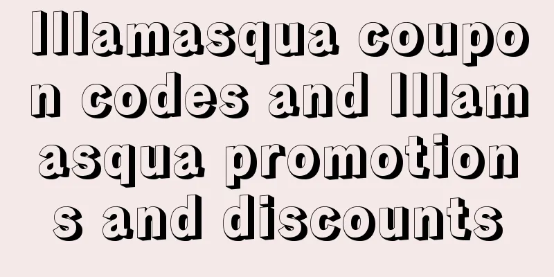 Illamasqua coupon codes and Illamasqua promotions and discounts