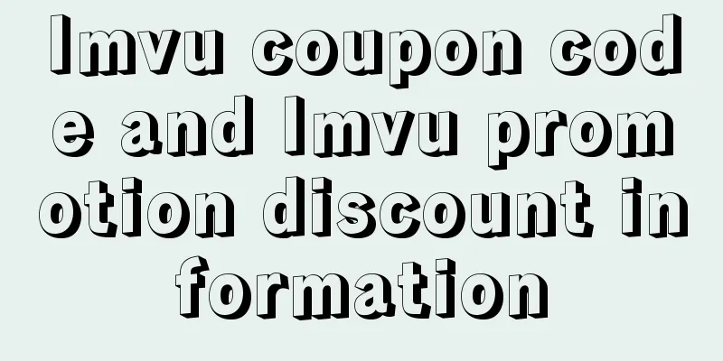 Imvu coupon code and Imvu promotion discount information
