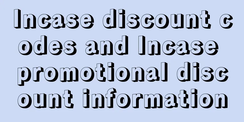 Incase discount codes and Incase promotional discount information