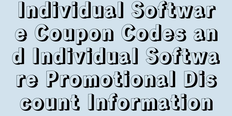 Individual Software Coupon Codes and Individual Software Promotional Discount Information