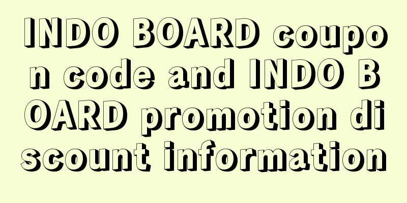 INDO BOARD coupon code and INDO BOARD promotion discount information