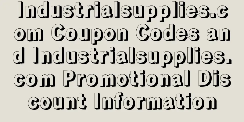 Industrialsupplies.com Coupon Codes and Industrialsupplies.com Promotional Discount Information