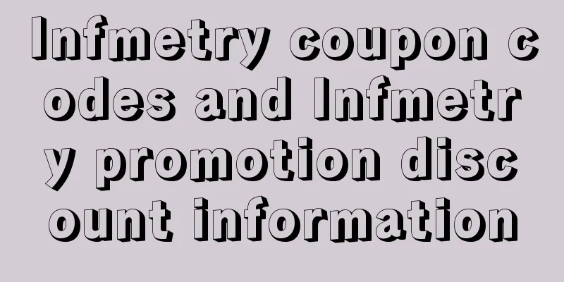 Infmetry coupon codes and Infmetry promotion discount information
