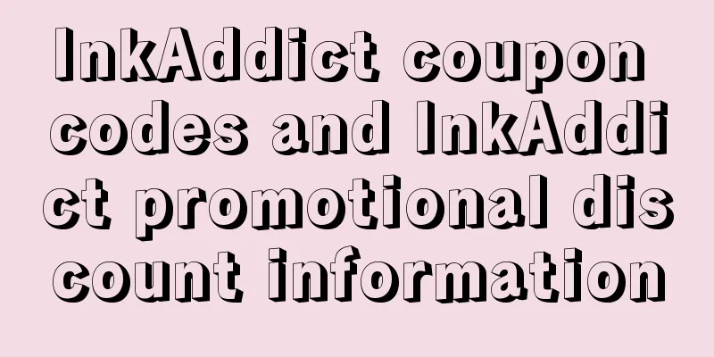 InkAddict coupon codes and InkAddict promotional discount information
