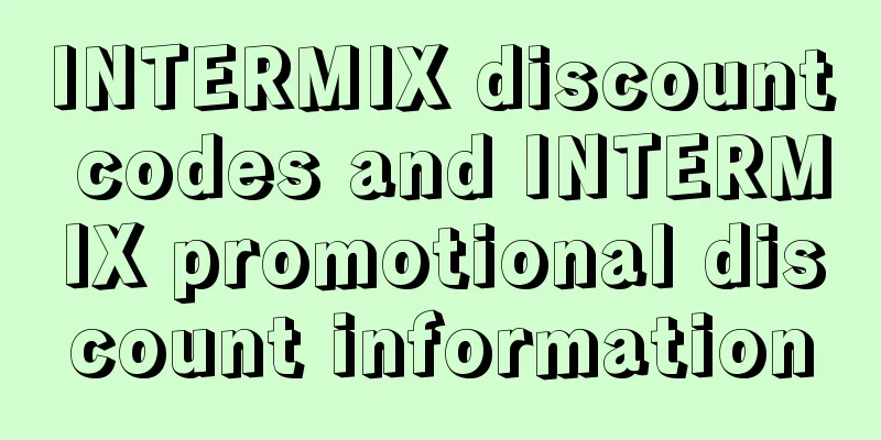 INTERMIX discount codes and INTERMIX promotional discount information