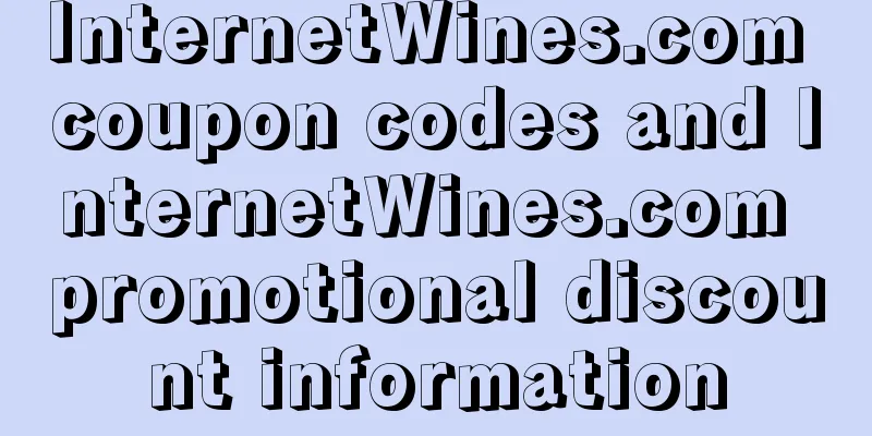 InternetWines.com coupon codes and InternetWines.com promotional discount information