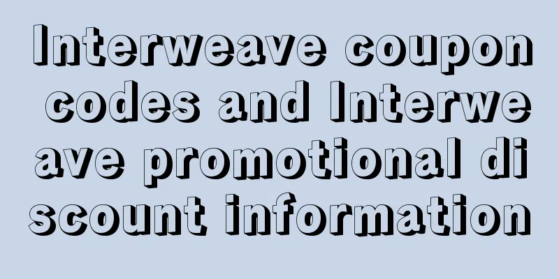 Interweave coupon codes and Interweave promotional discount information