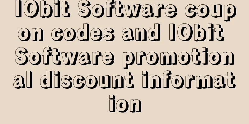 IObit Software coupon codes and IObit Software promotional discount information