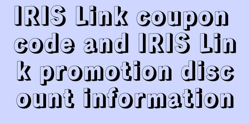 IRIS Link coupon code and IRIS Link promotion discount information