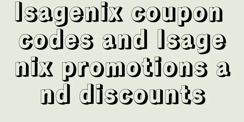 Isagenix coupon codes and Isagenix promotions and discounts