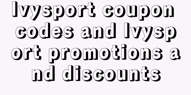 Ivysport coupon codes and Ivysport promotions and discounts