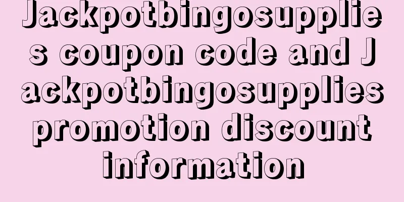 Jackpotbingosupplies coupon code and Jackpotbingosupplies promotion discount information
