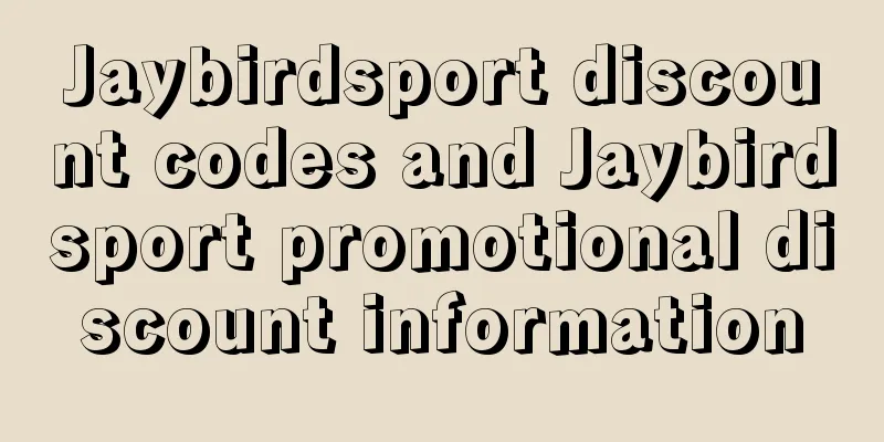 Jaybirdsport discount codes and Jaybirdsport promotional discount information