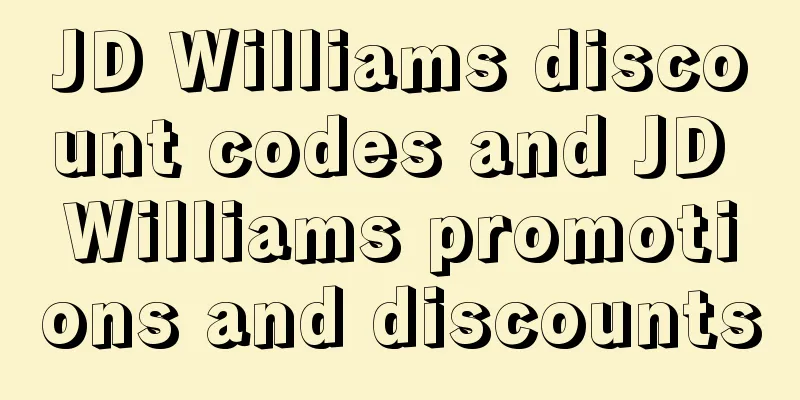 JD Williams discount codes and JD Williams promotions and discounts