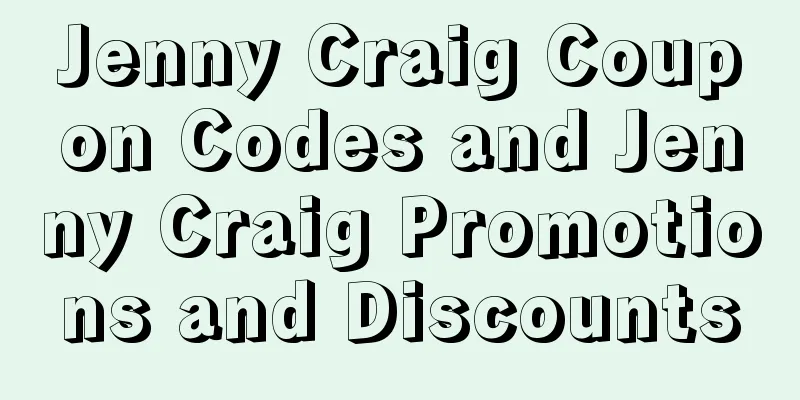 Jenny Craig Coupon Codes and Jenny Craig Promotions and Discounts