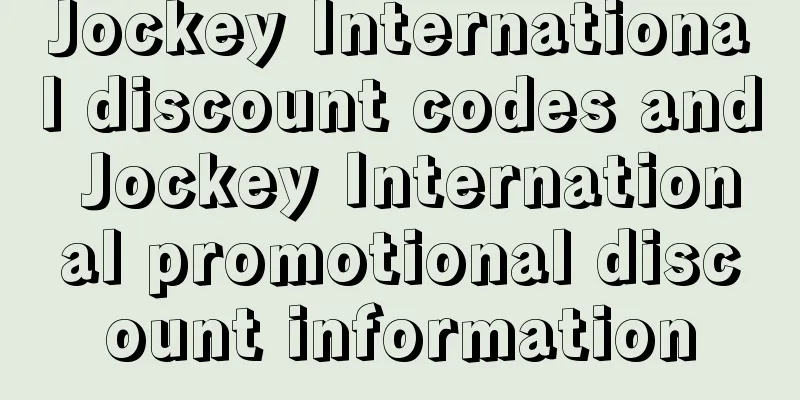 Jockey International discount codes and Jockey International promotional discount information