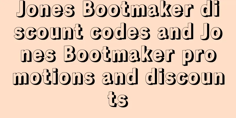 Jones Bootmaker discount codes and Jones Bootmaker promotions and discounts