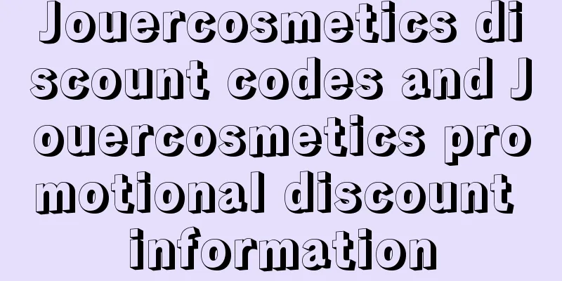 Jouercosmetics discount codes and Jouercosmetics promotional discount information